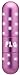 Flo Refillable Fragrance Atomiser, Purple with crystals 4.7 ml
