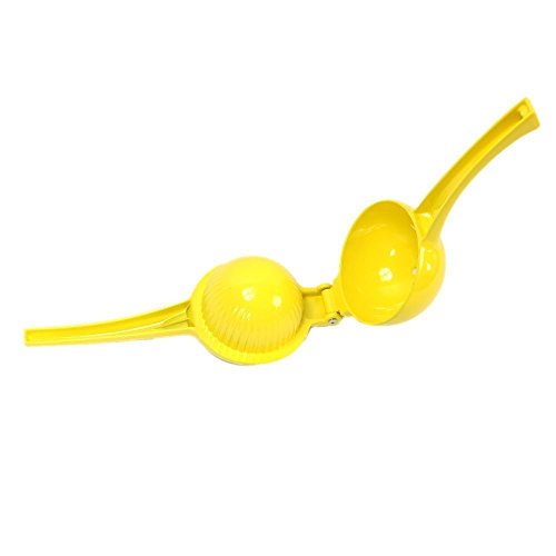 Zitronenpresse – TOOGOO(R) Metall Zitrone Orange Obst Presse Entsafter Gelb - 2