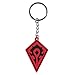 Produktbild J!NX World of Warcraft Rubber Keychain Battle for Azeroth Horde 4 cm Portachiavi