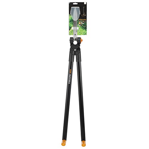 Fiskars PowerLever™ Scherenstorch Multifunktionale Hecken- und Rasenschere GS53, Schwarz - 7