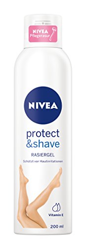 Nivea Protect & Shave Rasiergel, 3er Pack (3 x 200 ml)