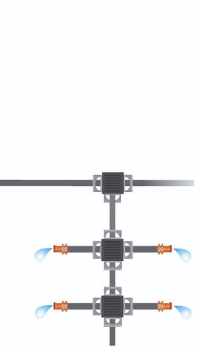 Gardena 8334-20 Micro-Drip-System Kreuzstück, 4,6 mm (3/16″), Inhalt: 10 Stück - 2