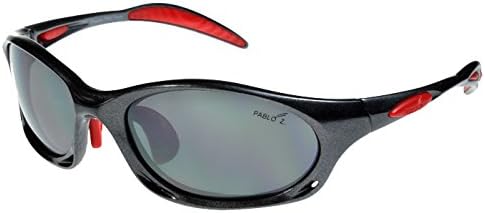 Pablo Z Chivasso TR90 Sports Sunglasses Gunmetal/Smoke ML with Case & Pouch