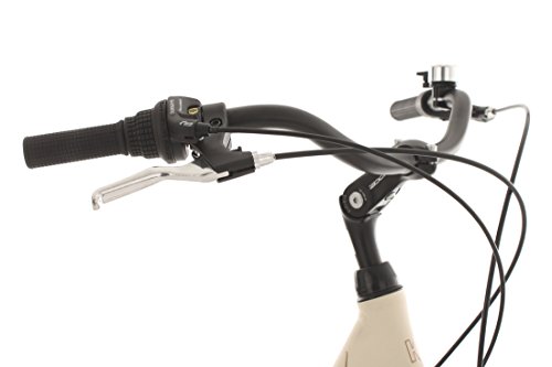 KS Cycling Damen Fahrrad Paris RH 49 cm, beige, 28, 307C - 5