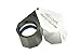 Price comparison product image SE MJ37801L Professional Quality 10x Triplet Loupe, LED-Illuminated, 21mm, Black/Silver