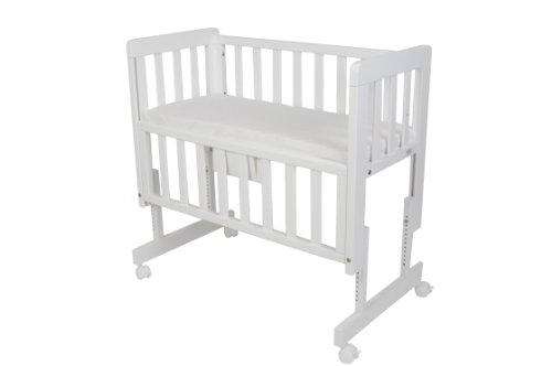 Troll Bedside Crib (White)