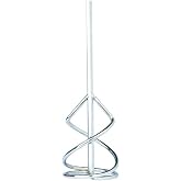 Eltos Boya Karıştırıcı, Hex, 6 K&ouml;şe Helis, 60x345 mm, &Ccedil;elik, Spiral Karıştırma Aparatı, Matkap Uyumlu, Epoksi, Al&ccedil;ı, Har&ccedil; Ve 