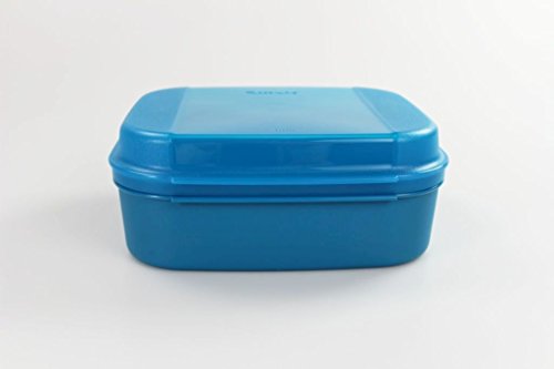 TUPPERWARE Naschkätzchen 1,7L Bellevue Dose Vorrat Apollo Royal dunkel türkis 14225