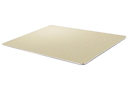 Preisvergleich Produktbild iProtect Aluminium Mauspad rutschfest für Mac Computer in gold