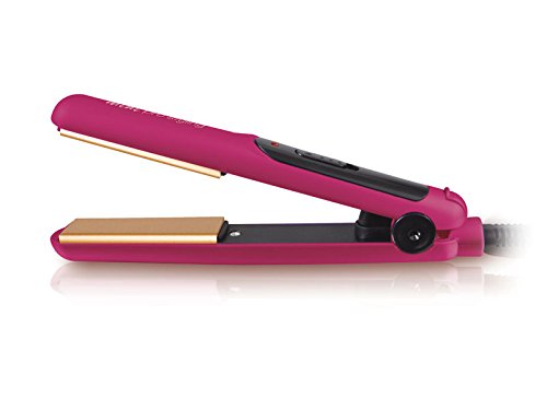 Diva Professional Pro Styling, Piastra per capelli, con piastre flottanti in ceramica, Rosa (Rosa)