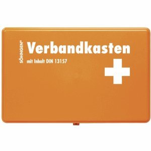 Preisvergleich Produktbild Söhngen Verbandkasten Kiel Kunststoff orange mit Füllung Standard