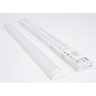 Silamp - Réglette Lumineuse LED 60cm 18W - couleur eclairage : Blanc Neutre 4000K - 5500K