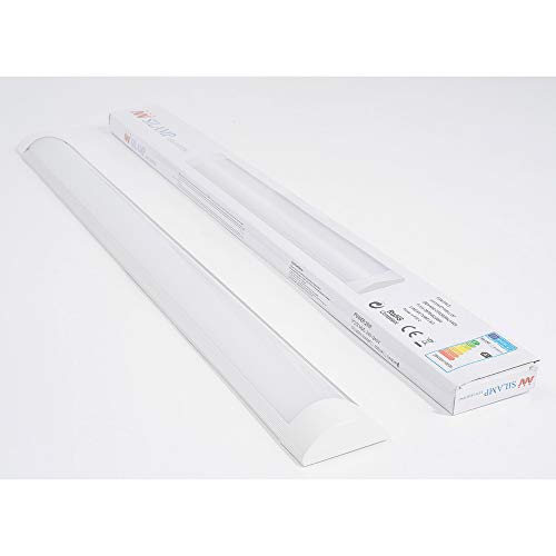Silamp Reglette LED 18W 60cm - couleur eclairage : Blanc Neutre 4000K - 5500K
