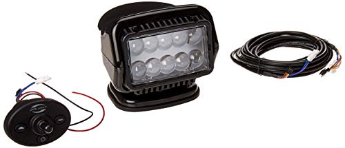 Golight LED Stryker Searchlight w/Wired Dash Remote - Permanent Mount - Black