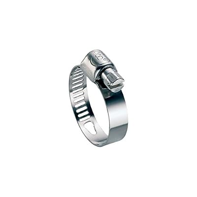ACE Collier bande perforée W4 inox - 8 mm - Serrage 18 - 28 mm - Boîte de 25 pièces - Ace