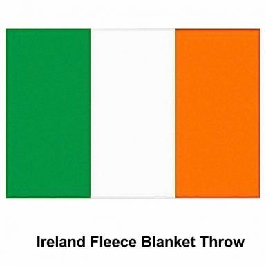 Preisvergleich Produktbild Irland Flagge Fleece Decke Überwurf