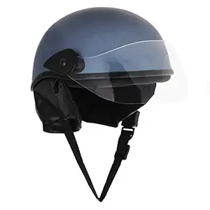 Sage Square Scooty & Bike Half Face Helmet for Men, Women