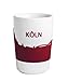 Produktbild Kahla 394605A26160C Maxi-Becher, 0,35 L, Five Senses touch,Köln, rot