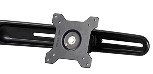 Tronje TC743 3-fach Monitorhalterung mit Schraubklemme Tischhalterung für 15″-24″ TFT/LCD/LED Flach Bildschirme Vesa 75 und 100 bis 8 KG pro Halter Schwenkbar Neigbar Drehbar - 5