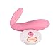 Produktbild SHRTNM Wearable G-Punkt-Ferndildo-Zerhacker-Erwachsenes Spielwaren Mit 10 Erschütterungs-Modi - Wasserdichter Nachfüllbarer Silikon-Klitoris-Vagina-Anreger-Massager,Pink