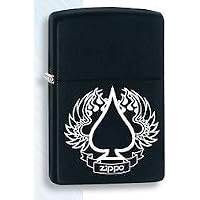 ZIPPO LIGHTER "BLACK MATTE 28772" BY MAKBROS (LIMITED EDITION FRO USA)