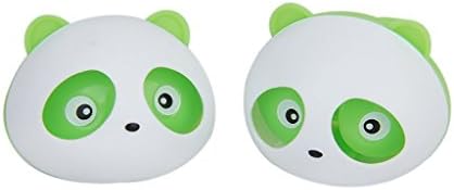 KINGSTONS 2Pcs Panda-Shape Car Air Fresheners Perfume with Clips (Green)
