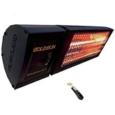 Goldsun Nova Plus 2000 W (GSN20P) Kumandalı ve 5 Kademeli Siyah Renk Infrared Isıtıcı