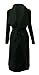 ITALIAN Waterfall Kim KARDASHIAN CELEBRITY Coat Belt Long Jacket Cape Cardigan 8-14 (One, Black)