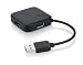 Belkin F5U407 4-Port Ultra Mini Hub USB 2.0 Black RS.2703.00