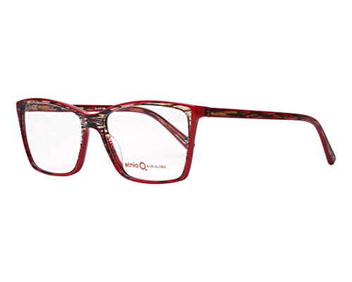 Preisvergleich Produktbild Etnia Barcelona Brille (MADEIRA RDGD) Acetate Kunststoff glänzend rot - kristall mix