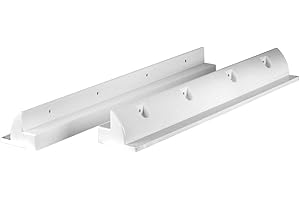 Offgridtec Spoiler solarny montaż dachowy, 55 cm, wytrzymały, 1 sztuka, biały, 006555