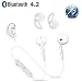 Produktbild Bluetooth Schnurlose Kopfhörer 4.2, In Ohr Ohrhörer mit Mikrofon Mic Kabellose In Ear Headsets Sport für Huawei Samsung Mi Sony iPhone -Leichtgewichts 10g