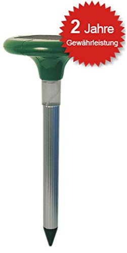 Solarbetriebener Maulwurf- und Wühlmausvertreiber - 2