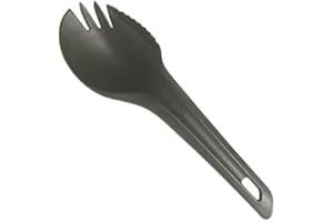COPYTEC 15925 Spork Wildo Olive Couvert de survie tout-en-un (couteau, fourchette, cuillère) Outdoor Armée Trekking Militaire Suède Manger EPA Repas Tout-en-un