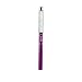 Born Pretty Purple UV Gel Brush Flat Clear Crystal Handled UV Gel Draw Nail Art Tools