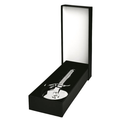 Rösle Pizzaschneider in Geschenkbox 13052 - Der Pizzaschneider mit großem, stabil gelagerten Rad gar