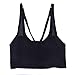 Produktbild Dorical Mädchen-Sport-BH-Westen Unterwäsche-Oben justierbarer Schulter-Bügel Mädchen Bustier | Mikrofaser BH ohne Bügel und Häkchen | Sport Top Bustier Baumwolle BH Sport Bra Trägertop Unterwäsche