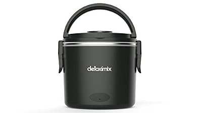 DETOXIMIX DTX MEAL BLACK Boîte déjeuner chauffante Noir 1 L 40 W