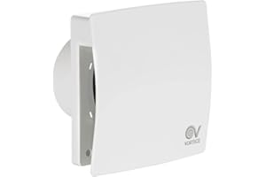 Vortice Flexo Evo - Extracteur intermittent design et silencieux à basse consommation Blanc - 120Ø - VMC et ventilation