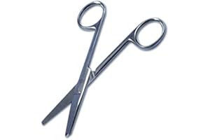 GRAEFSTY Ciseaux mousse droits Dimension 14 cm - C100114- Certifié France Medical Industrie