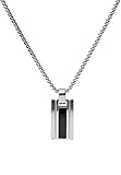 Stein: Achat Fossil Herren-Halskette Mens Dress JF03173040