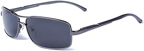 Sunglasses Driver Mirror Small-frame Glasses Men Polarized Light Sunglasses ( Color : Gun gray )