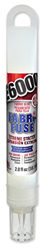 Textilkleber, 'FABRIC FUZE'von E6000, waschbar, säurefrei