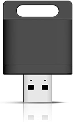 GULEEK WiFi Card Reader TF MicroSD USB 2.0 Flash Drive for PC Tablet Phone Black