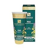 Psoriasis, eccema. H&B Mar Muerto PSO - Crema de cuidado calmante, 200 ml