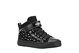 geox snake herren 43 Geox KALISPERA GIRL J744GI Mädchen Sneaker,High-Top Sneaker,Sportschuh,Sneaker-Stiefelette,mid-cut,atmungsaktiv,main order,Kinder,SCHWARZ(Schwarz)