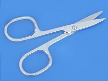 ERBE Linkshänder Nagelschere aus Solingen mit gebogener Schnittfläche - 2