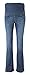 Mama Jeanius maternity jeans: Denim band, Mid denim, boot leg, UK sizes 8 - 16, petite/regular/ long leg