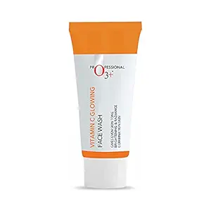 O3+ Vitamin C Face Wash for Glowing Skin and deep cleanses and unifies skin tone 60g