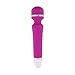 Produktbild WDWD Mini Wand Massager Handheld Massage Wand Therapeutische Crodless Wiederaufladbare 10x Multi Speed Wasserdichte Massagegerät für Frauen